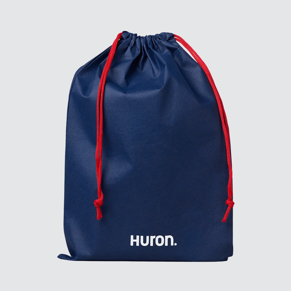 Blue Drawstring Bag | Huron Men display picture 1