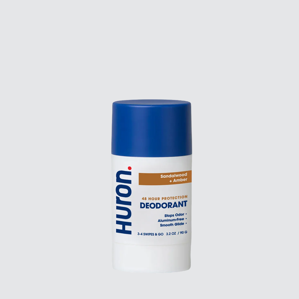 Huron. Sandalwood + Amber 48 HOUR PROTECTION DEODORANT #scent_sandalwood + amber
