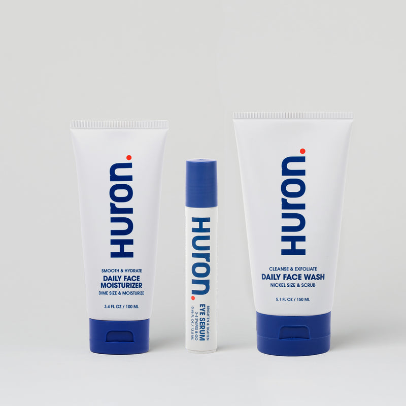 Huron Face Kit with face wash and moisturizer