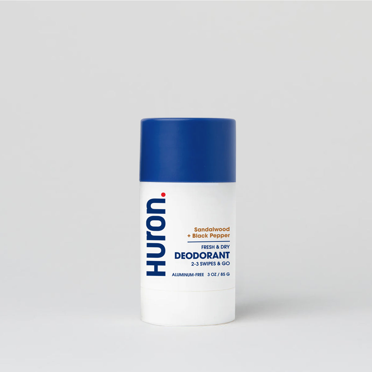 Huron Sandalwood + Black Pepper deodorant stick, aluminum-free, 2.5 oz#scent_sandalwood + black pepper